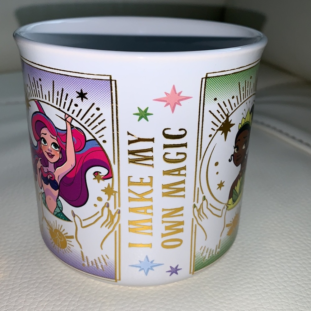 Disney Princess "I Make‎ My Own Magic" Foil Ceramic Mug